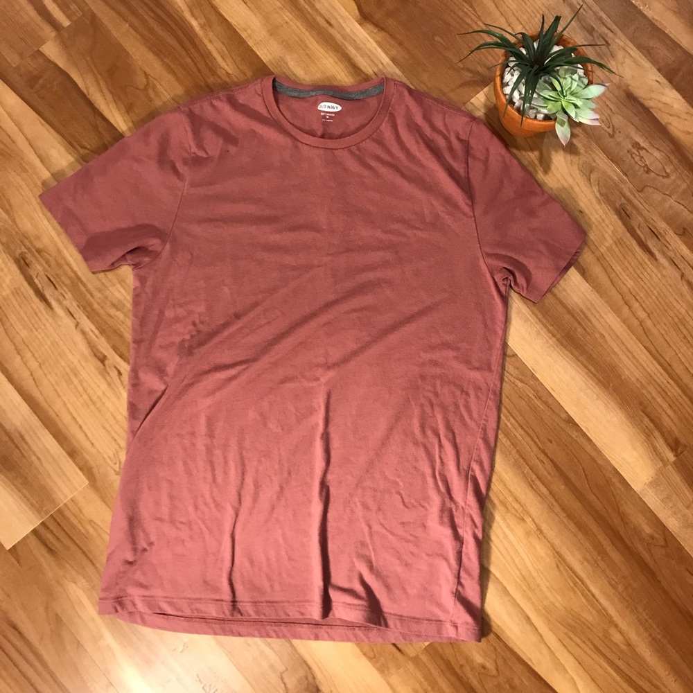 Old Navy Soft-Wash Plain Tee | Coral